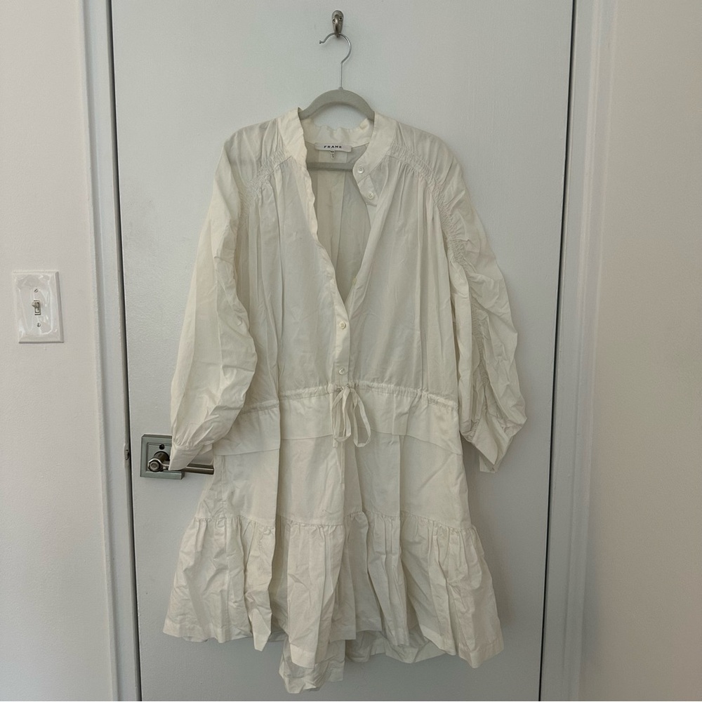 Frame Ruched Sleeve Dress - Picture 3 of 6